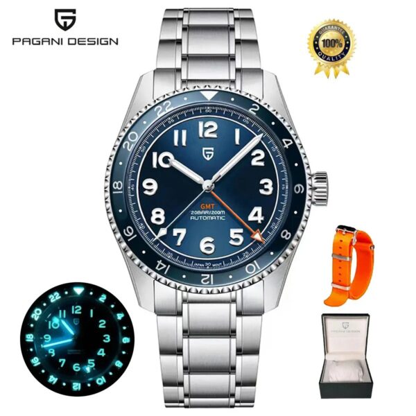 PAGANI DESIGN PD-1784 – GMT Aviador Automático - Image 10