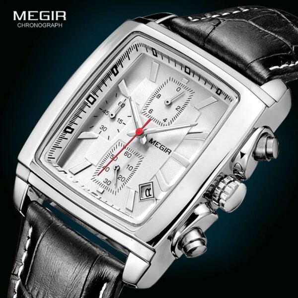 Megir Quadrado Leather ML2028 - Image 6