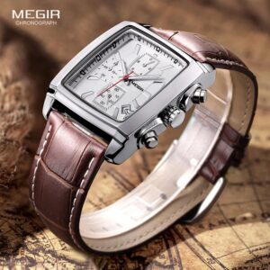 Megir Quadrado Leather ML2028